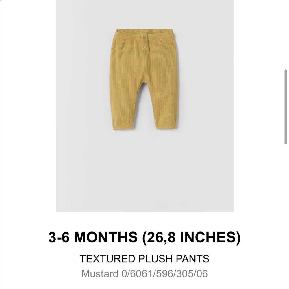 Zara Infant clothing sets